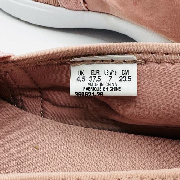 Size 7 - Puma Adelina Future Pink White Women’s Ballet Shoe Softfoam Slip-on - Picture 6 of 6